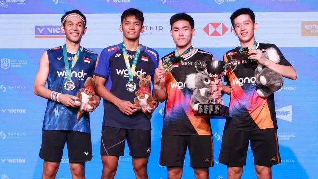 Gagal Juara Australian Open 2025, Fajar/Fikri Puji Raymond/Nikolaus - GenPI.co