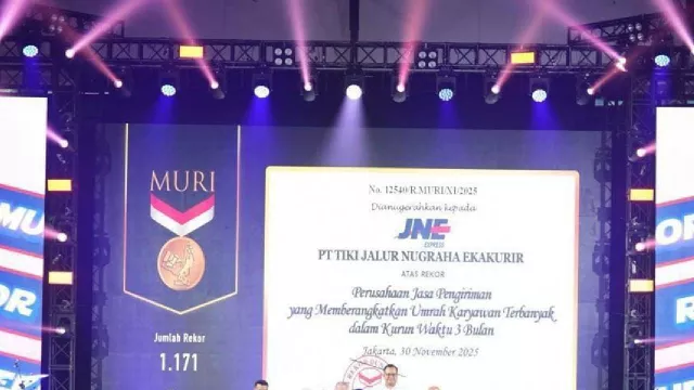 JNE Rayakan 35 Tahun dengan Semangat Bergerak Bersama dan Rekor MURI - GenPI.co