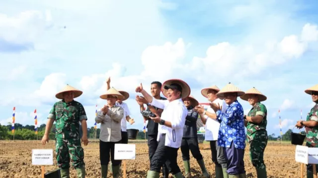 Pemprov dan TNI Bersinergi, Herman Deru Target Sumsel 3 Besar Penyangga Pangan Nasional - GenPI.co