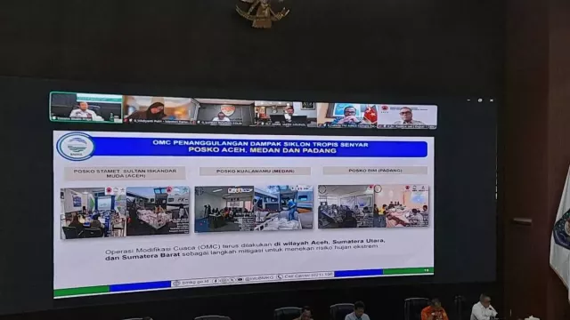 Cegah Cuaca Ekstrem Ganggu Evakuasi di Sumatra, Modifikasi Cuaca hingga 3 Desember - GenPI.co