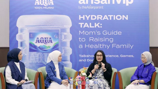Perkuat Peran Ibu, AQUA Ajak Keluarga Biasakan Minum Air Berkualitas - GenPI.co