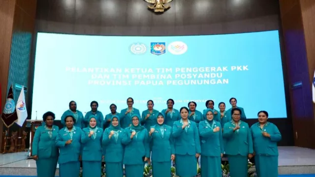 Lantik Anggieta Bestari Tabo sebagai Ketua TP PKK Papua Pegunungan, Tri Tito Siap Selalu Dukung - GenPI.co