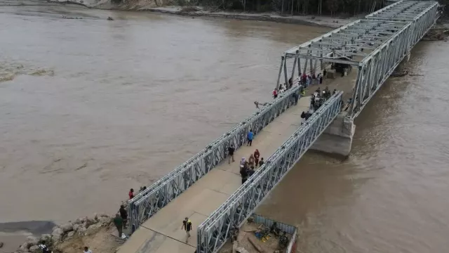 Jembatan Bailey Teupin Mane Dibuka, Pemerintah Imbau Pengendara Patuhi Tonase - GenPI.co