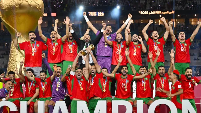 Rekan Thom Haye Cetak Gol Roket, Maroko Juara Piala Arab 2025 - GenPI.co