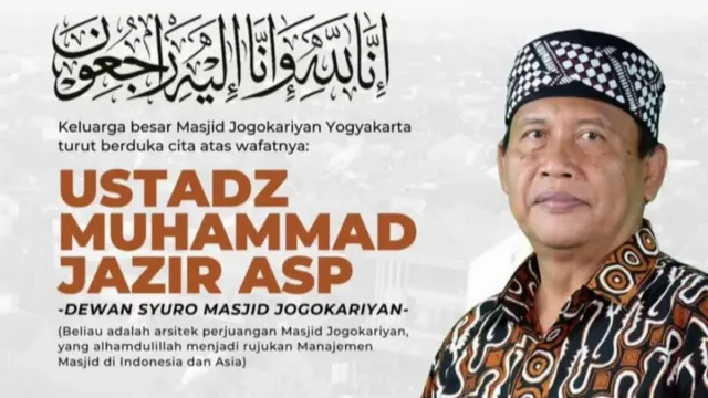 Tokoh Masjid Jogokariyan Ustaz Jazir Berpulang, Tinggalkan Pesan Perjuangan Masjid - GenPI.co