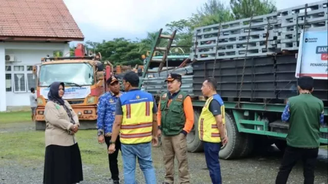 Jembatan Bailey di Nagan Raya Ditarget Rampung 1 Pekan - GenPI.co