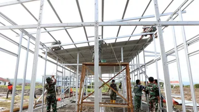 Pembangunan Huntara Bagi Korban Bencana Sumatra Dikebut, Sumbar Tercepat - GenPI.co