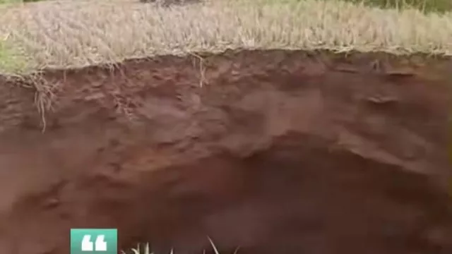 Geger Sinkhole Lubang Raksasa Muncul di Sumbar, Ahli Sebut Sering Terjadi - GenPI.co