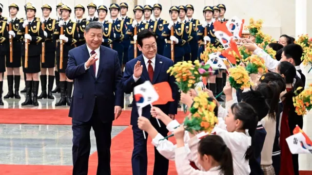Xi Jinping Sambut Lee Jae Myung di Beijing, Perdamaian Semenanjung Korea Jadi Fokus - GenPI.co