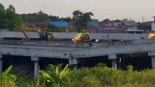 Jalan Tol IKN di Kalimantan Timur Rusak, Akibat Dilanda Cuaca Ekstrem - GenPI.co