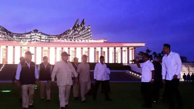 Prabowo Subianto Menginap di Hotel dan Koreksi Desain Saat di IKN - GenPI.co