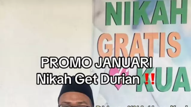 Bikin Heboh! Nikah di KUA Dapat Bonus Durian dan Kelengkeng - GenPI.co