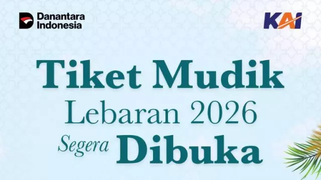 Siap Mudik! Tiket Kereta Lebaran 2026 Bisa Dibeli Mulai 25 Januari - GenPI.co