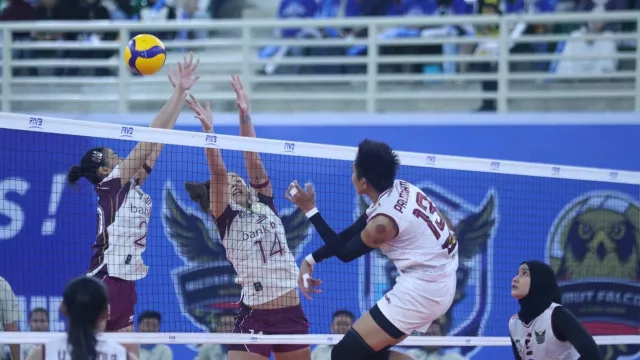  Bandung BJB Tandamata vs Gresik Petrokimia - GenPI.co