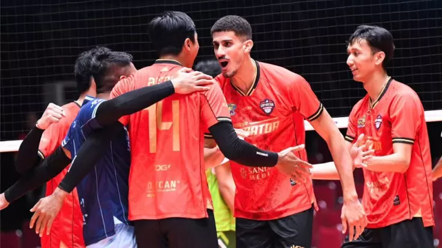  Bungkam Jakarta Garuda Jaya, Surabaya Samator Tampil Solid - GenPI.co