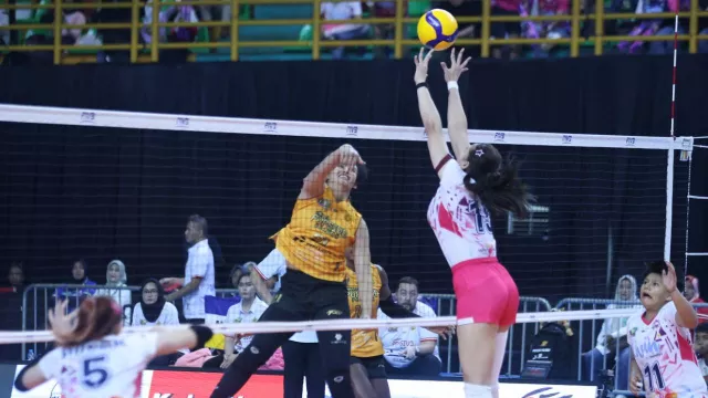  Jakarta Livin Mandiri vs Popsivo Polwan - GenPI.co