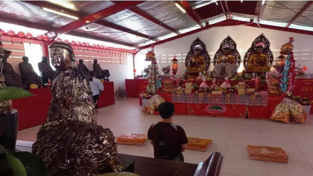 Suasana Terbaru Hari Raya Imlek di Wihara Dharma Bhakti - GenPI.co