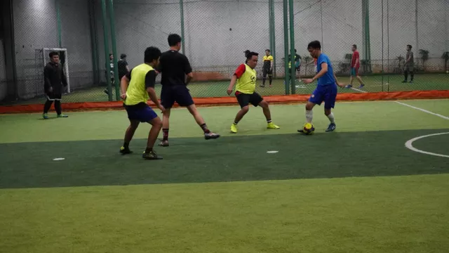 Tanpa Ampun, Tim Futsal GenPI.co Kalahkan Graha Pena Jakarta - GenPI.co
