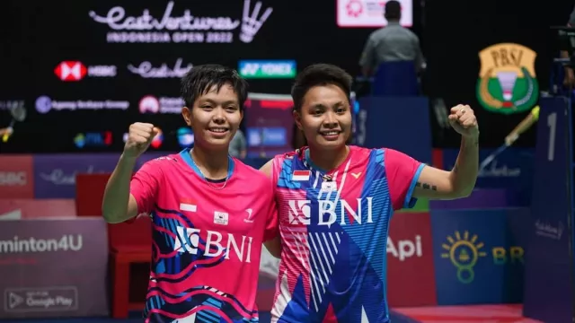 Apri-Fadia Makin Kuak Kunci Jadi Gacor di Indonesia Open 2022 - GenPI.co