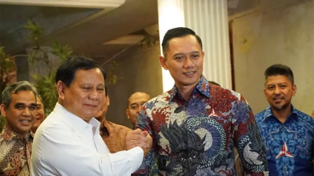Terima Kunjungan AHY, Prabowo: Seribu Kawan Terlalu Sedikit - GenPI.co