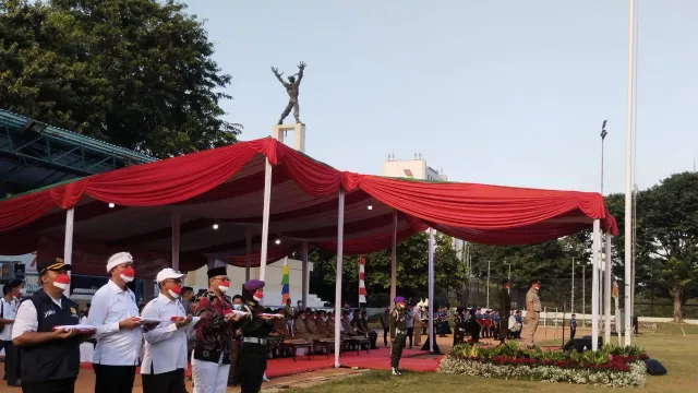 Pemprov DKI Gelar Apel Akbar Kebangsaan 2022 di Lapangan Banteng - GenPI.co