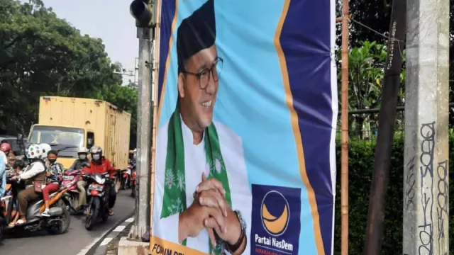 Spanduk Anies Capres 2024 Mulai Bertebaran di Jalan - GenPI.co