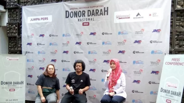 Bersama EIGER, Arsenal Indonesia Supporters Siap Lakukan Donor Darah Serentak - GenPI.co