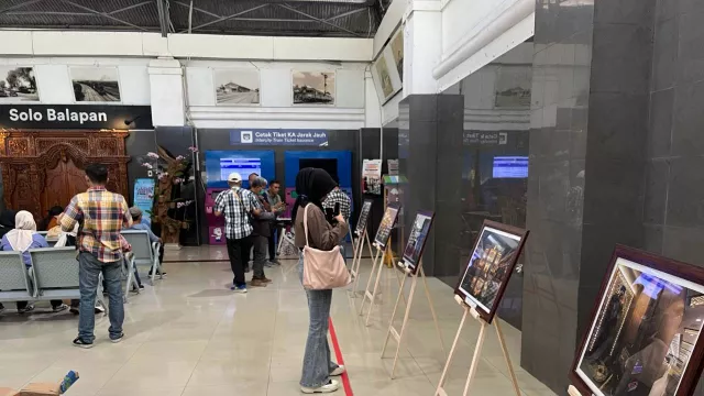 HUT ke-80, KAI Daop 6 Pamerkan Foto Pemenang Lomba Fotografi di Stasiun Solo Balapan - GenPI.co