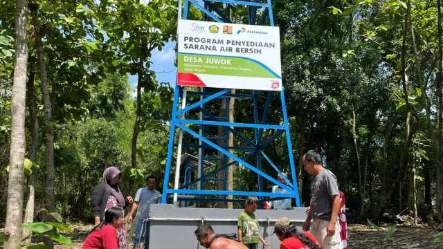 Puluhan Tahun Kekeringan, Warga Desa Juwok Sragen Akhirnya Nikmati Air Bersih - GenPI.co Puluhan Tahun Kekeringan, Warga Desa Juwok Sragen Akhirnya Nikmati Air Bersih - GenPI.co