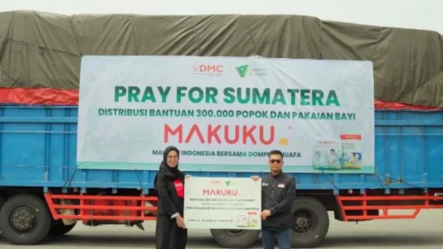 MAKUKU Salurkan Bantuan Rp 600 Juta untuk Keluarga Terdampak Banjir Sumatra - GenPI.co