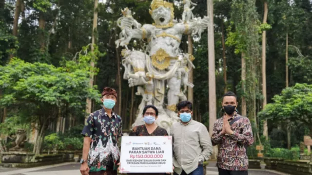 Kementerian BUMN Serahkan Bantuan Besar ke 3 Tempat Wisata Bali - GenPI.co BALI