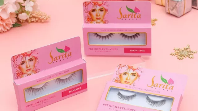 Eyelashes Sarita Beauty Varian Hangout Bikin Mata Lebih Indah - GenPI.co BALI