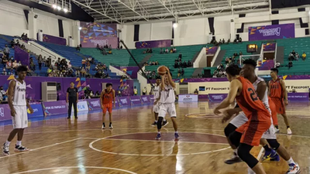 PON XX: Tim Basket Bali Habisi Tuan Rumah Papua - GenPI.co BALI