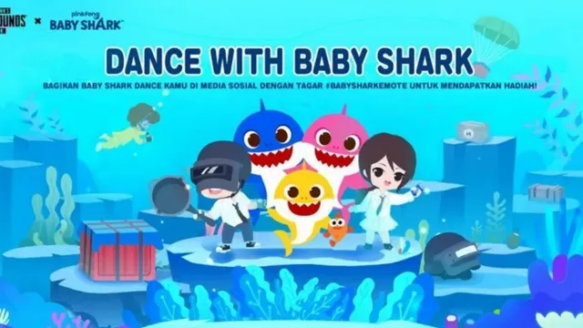 Gemas! Ada Baby Shark di PUBG Mobile - GenPI.co BALI