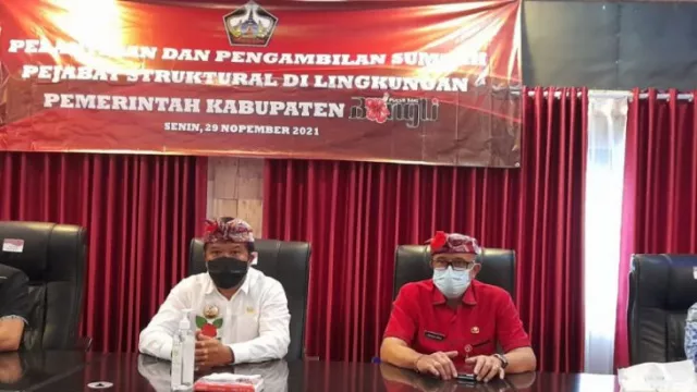 Pemkab Bangli Bali Mutasi Pejabat Saat HUT Korpri, Apa Alasannya? - GenPI.co BALI