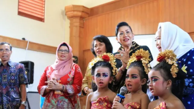 Bunda PAUD Desa Berkembang Gara-gara Pemkab Tabanan Bali - GenPI.co BALI