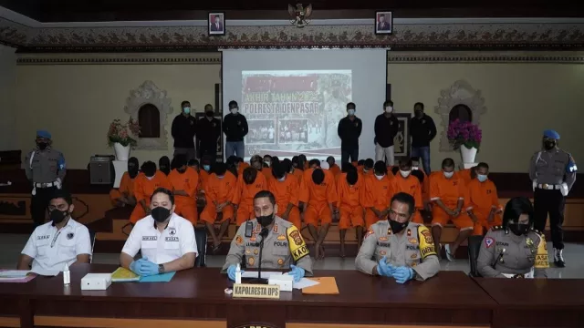 Rekor! Polresta Denpasar Bali: Ada 853 Kejahatan, Kriminal Naik - GenPI.co BALI