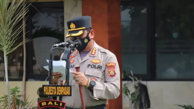 Kans Covid-19 Omicron di Bali, Polresta Denpasar Lakukan Ini - GenPI.co BALI