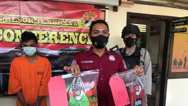 Polisi Jembrana Bali Ungkap Kisah Pilu Badut Hajar Pedagang Buah - GenPI.co BALI