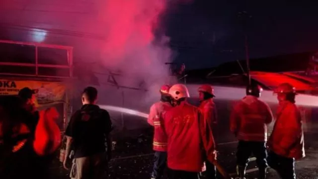 Kebakaran Toko Elektronik Denpasar Bali, BPBD: Biang Keroknya Ini - GenPI.co BALI