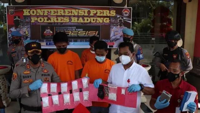 Nyaris Kaya Rp2 M Efek Narkoba, Pemuda Diciduk Polres Badung Bali - GenPI.co BALI