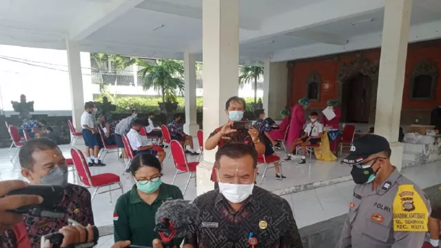 PTM SMPN 2 Kuta Badung Bali Tutup 5 Hari, Gara-gara Covid-19? - GenPI.co BALI