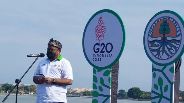 KemenPUPR Kurangi Beton dan Optimalkan Bambu demi KTT G20 Bali - GenPI.co BALI