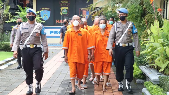 Januari, Polisi Denpasar Bali Ciduk 35 Tersangka Kejahatan Ini - GenPI.co BALI