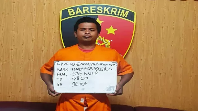Efek Ban Bocor Nafsu Bacok Paman, Pria Kuta Bali Diciduk Polisi - GenPI.co BALI