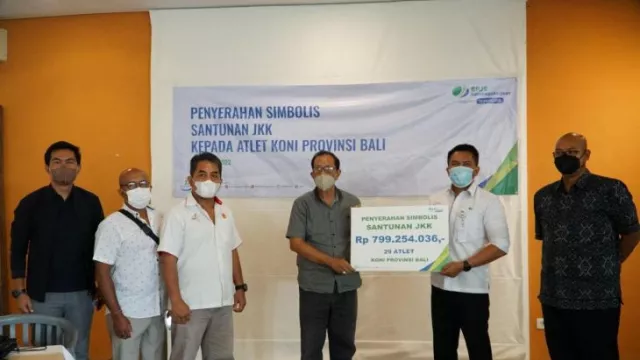 Atlet Bali Girang, BPJAMSOSTEK Denpasar Cairkan Bantuan Besar - GenPI.co BALI