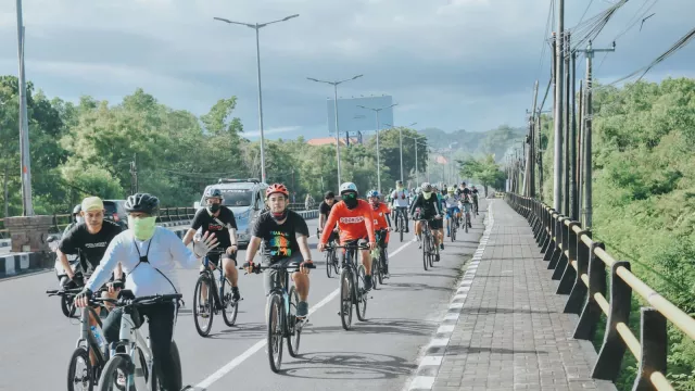 Enaknya Gowes Bareng E-Bike, Olahraga Sepeda Gaya Baru di Bali - GenPI.co BALI