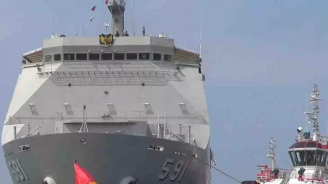 Wow! Jelang KTT G20 Bali, TNI AL Kerahkan Kapal Perang Ini - GenPI.co BALI