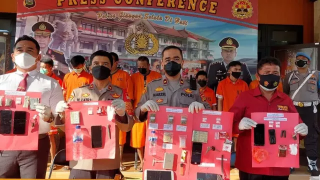 Polres Gianyar Bali Ringkus 10 Penjahat Ini, Kasus Apa? - GenPI.co BALI
