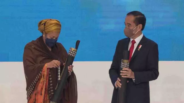 Presiden Jokowi Buka GPDRR di Bali dengan Bunyikan Kulkul, Makna? - GenPI.co BALI